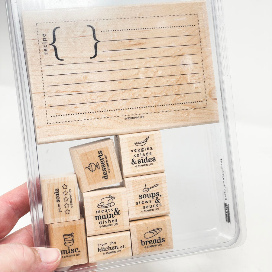 Stampin' Up! Rubber Stamps – Large Box Sets