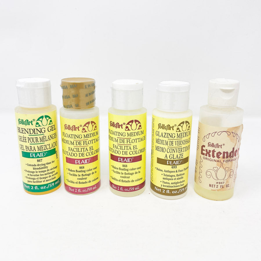 Folk Art Mediums and Gels (1)