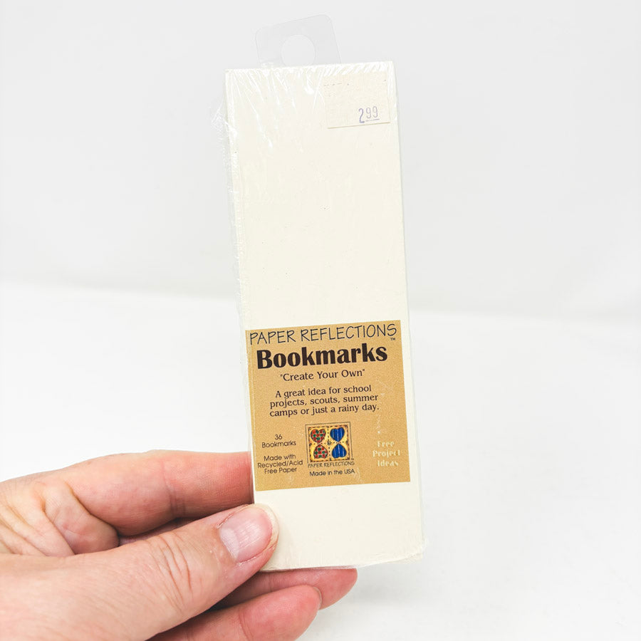 Paper Reflections Blank Bookmarks