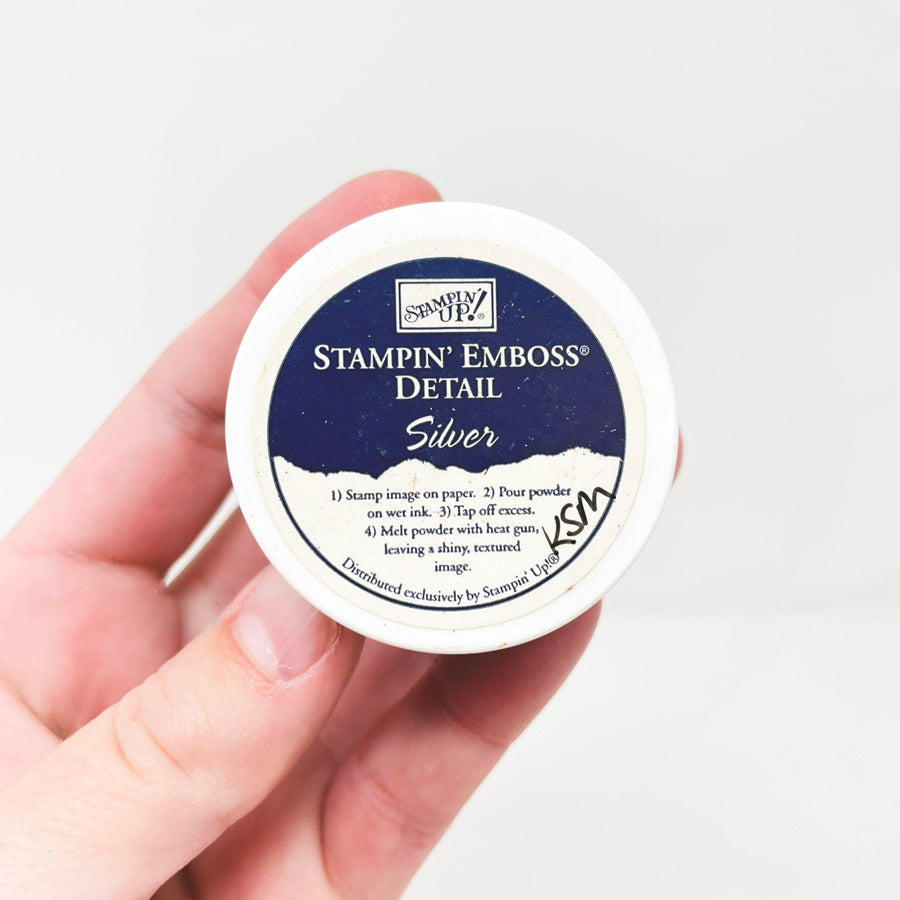 Stampin' Up Stampin' Emboss Detail - Silver