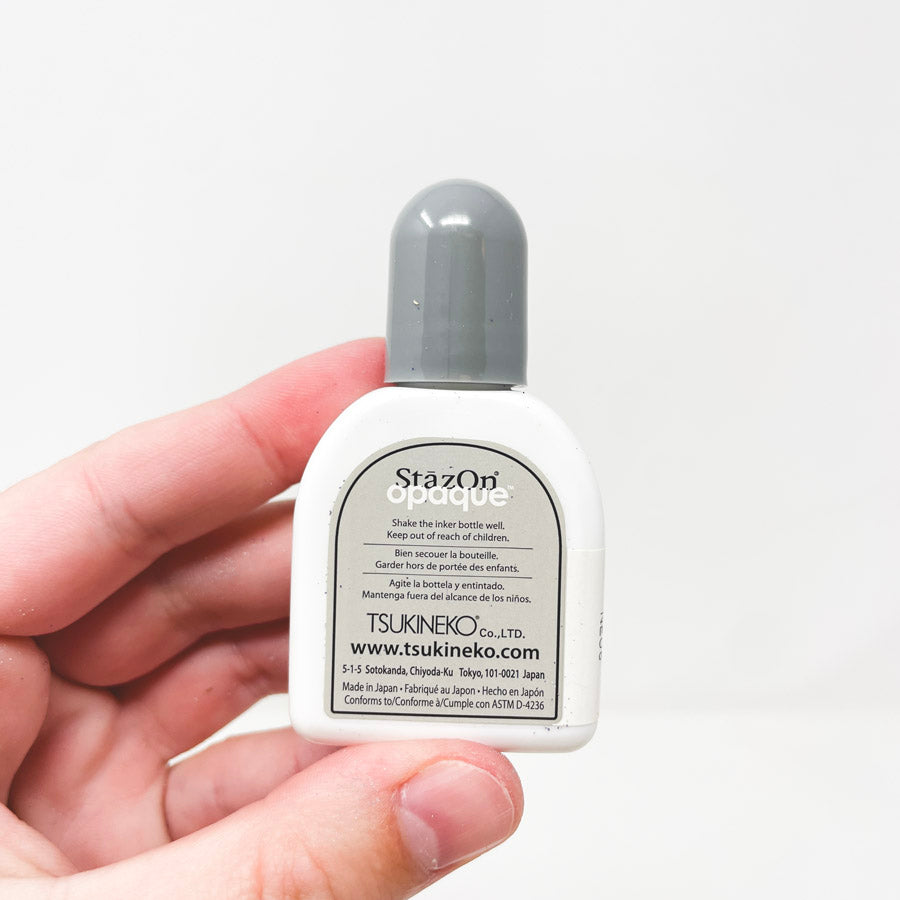 StazOn Opaque Cotton White Inker