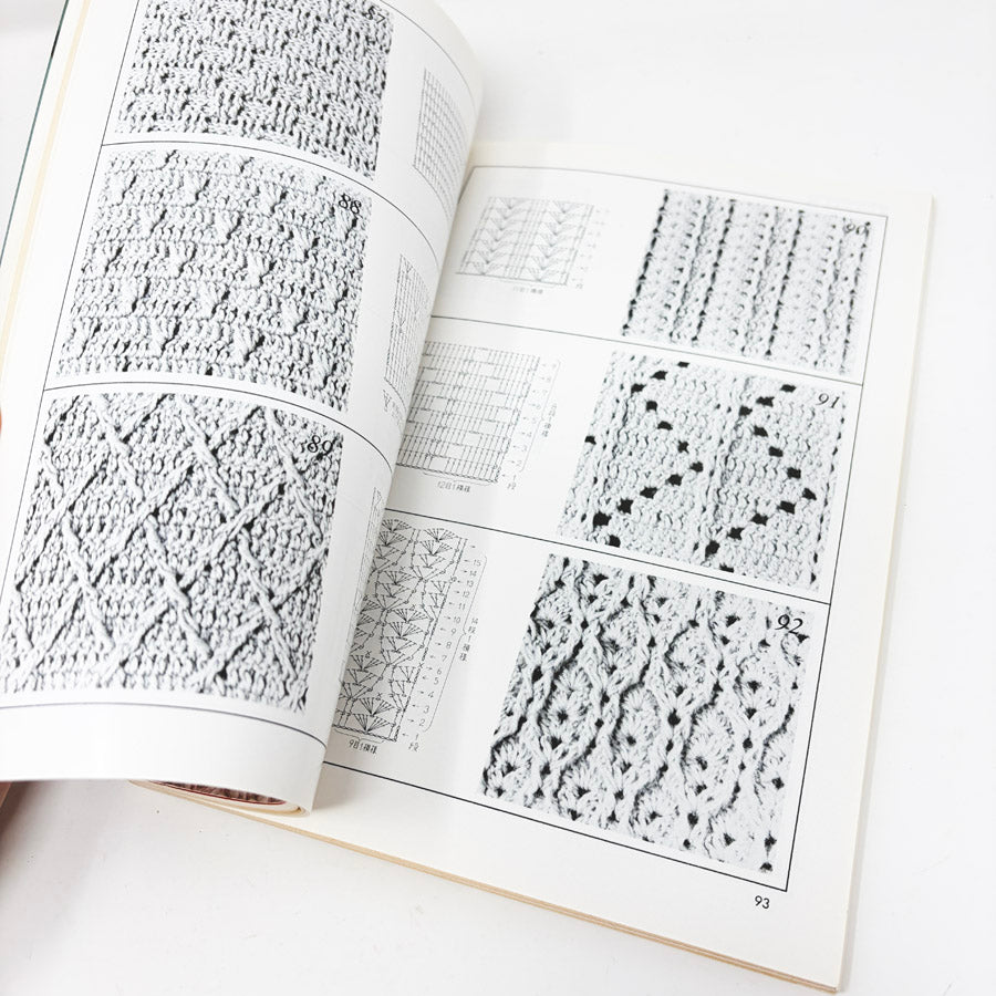 "Pattern Selection for Patterned Knitting" – Japanese Book