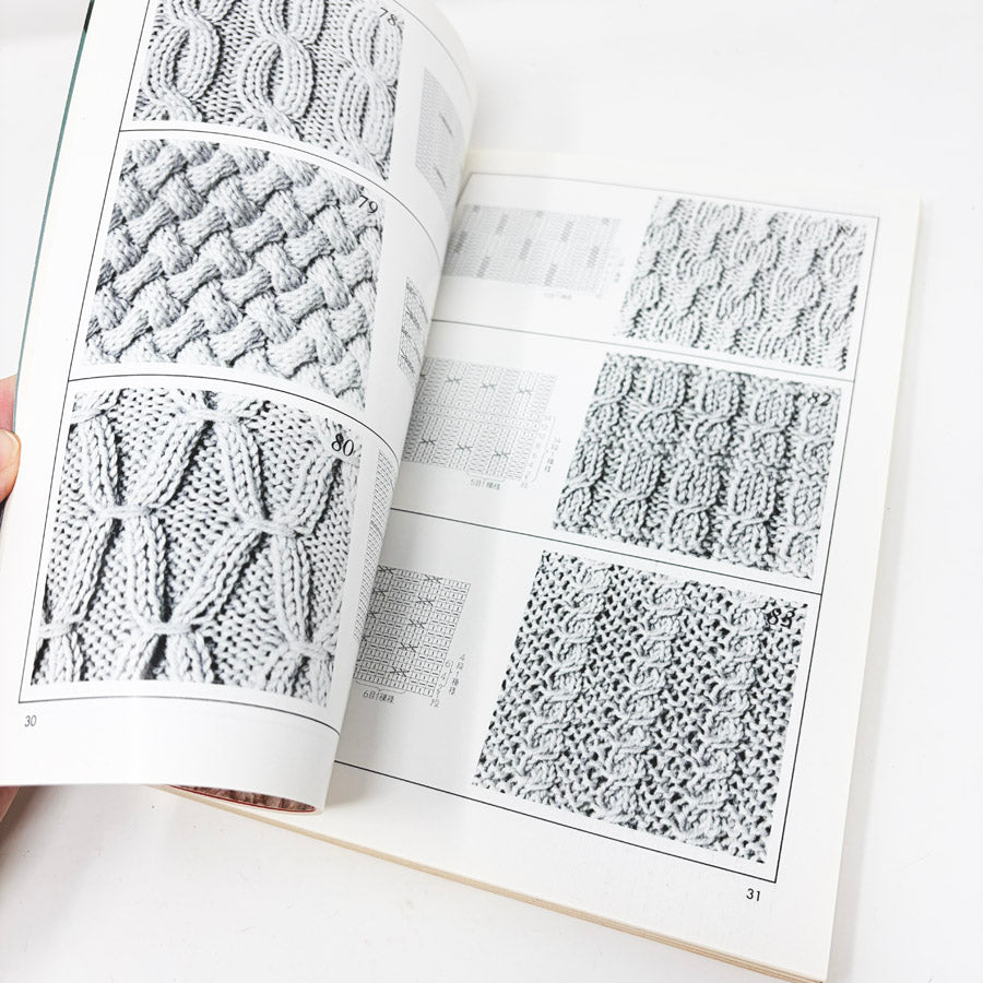 "Pattern Selection for Patterned Knitting" – Japanese Book