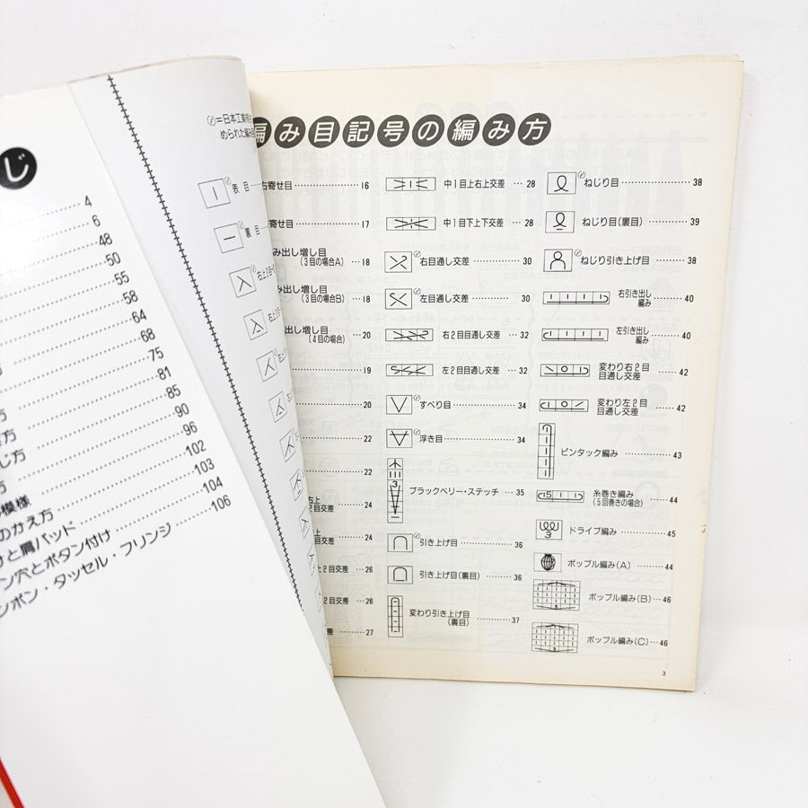 "Easy-to-Understand Knitting Basics" – Japanese Book