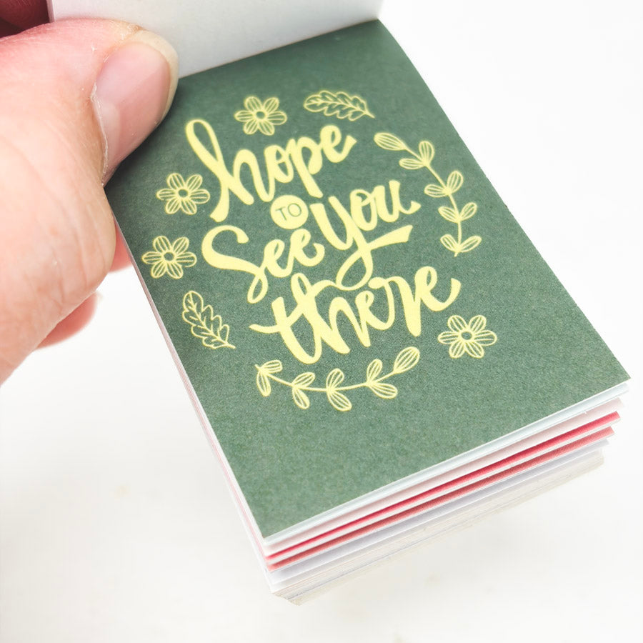 Boho Mini Washi Tape Sticker Book