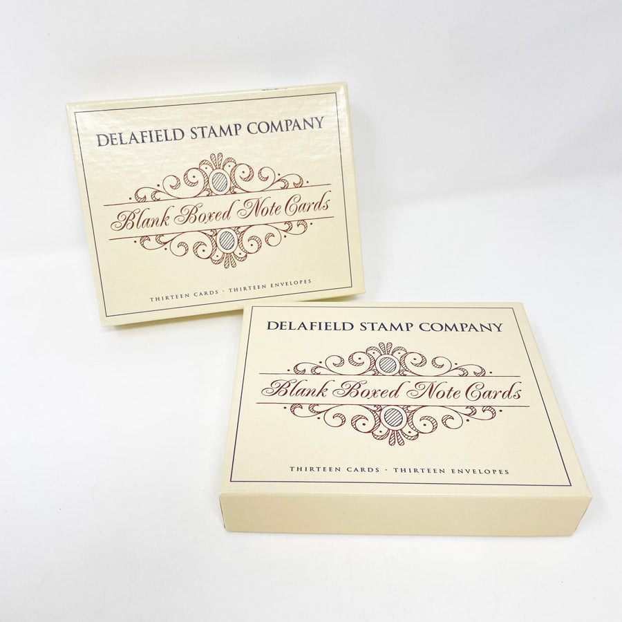 Delafield Stamp Company Blank Boxed Note Cards - 10 Cards and Envelopes (1)