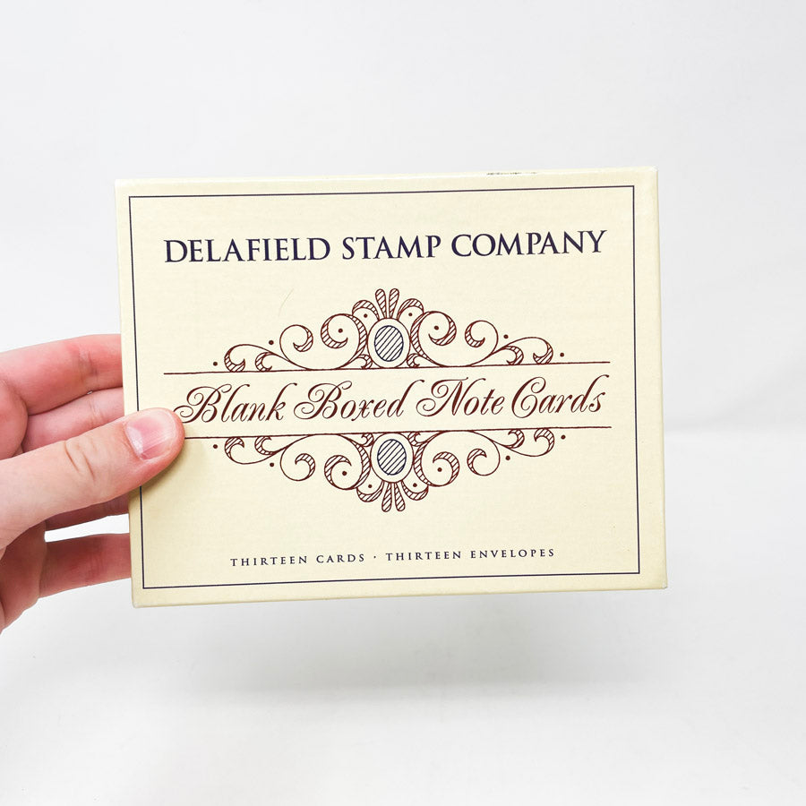 Delafield Stamp Company Blank Boxed Note Cards - 10 Cards and Envelopes (1)