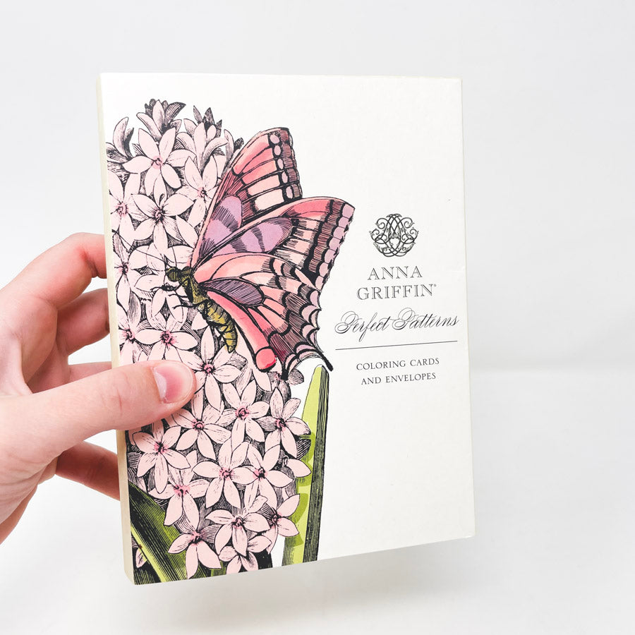 Anna Griffin Perfect Patterns Coloring Cards and Envelopes - 18 Cards