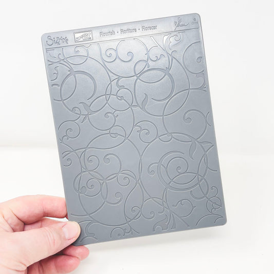 Flourish - Stampin' Up Sizzix Embossing Folder