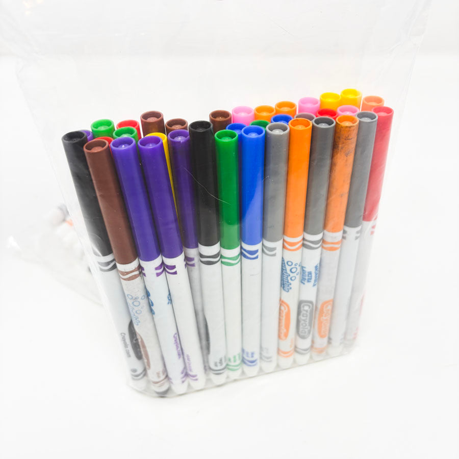 37 Asst. Fine Line Crayola Markers