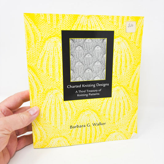 Charted Knitting Designs Book by Barbara G Walker