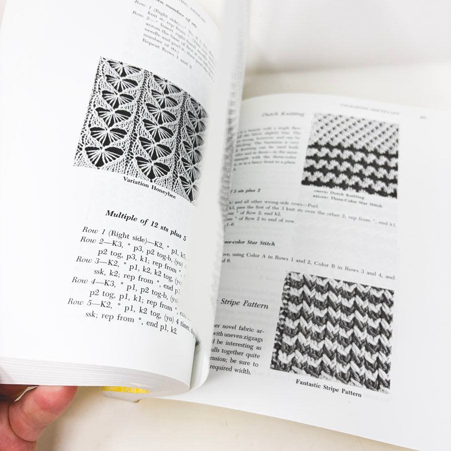 Charted Knitting Designs Book by Barbara G Walker