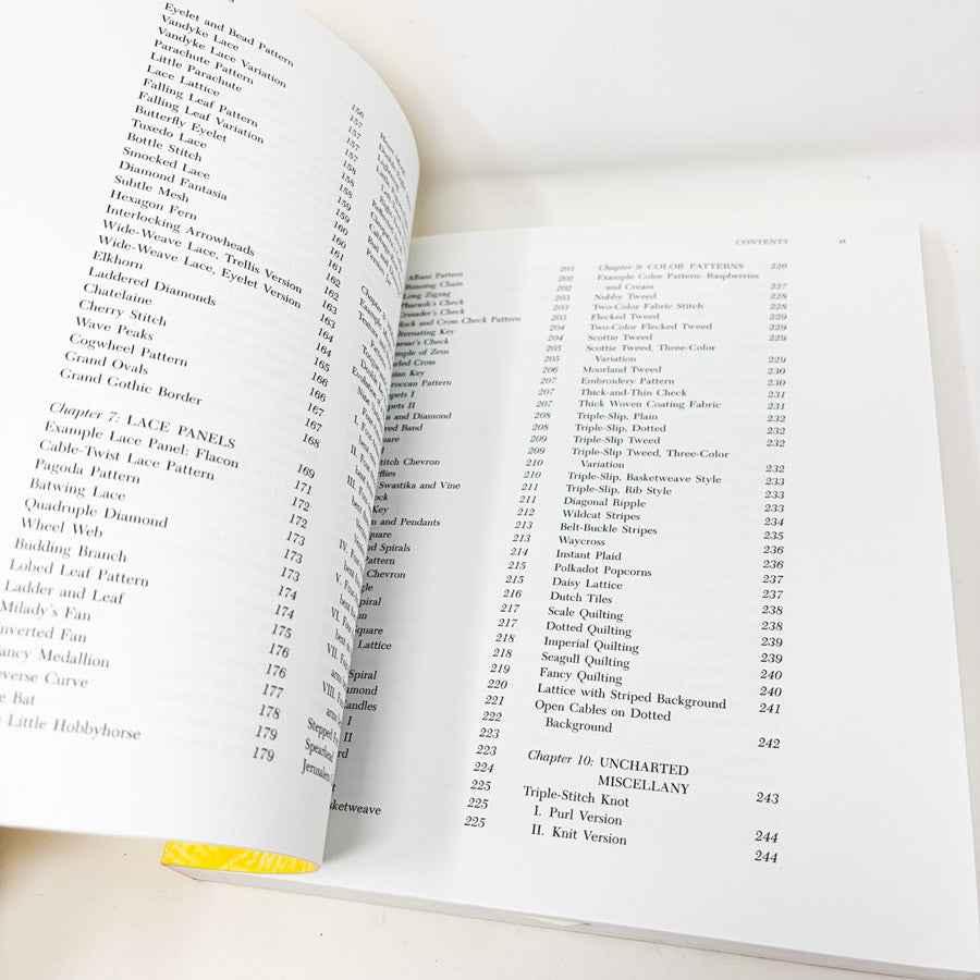 Charted Knitting Designs Book by Barbara G Walker