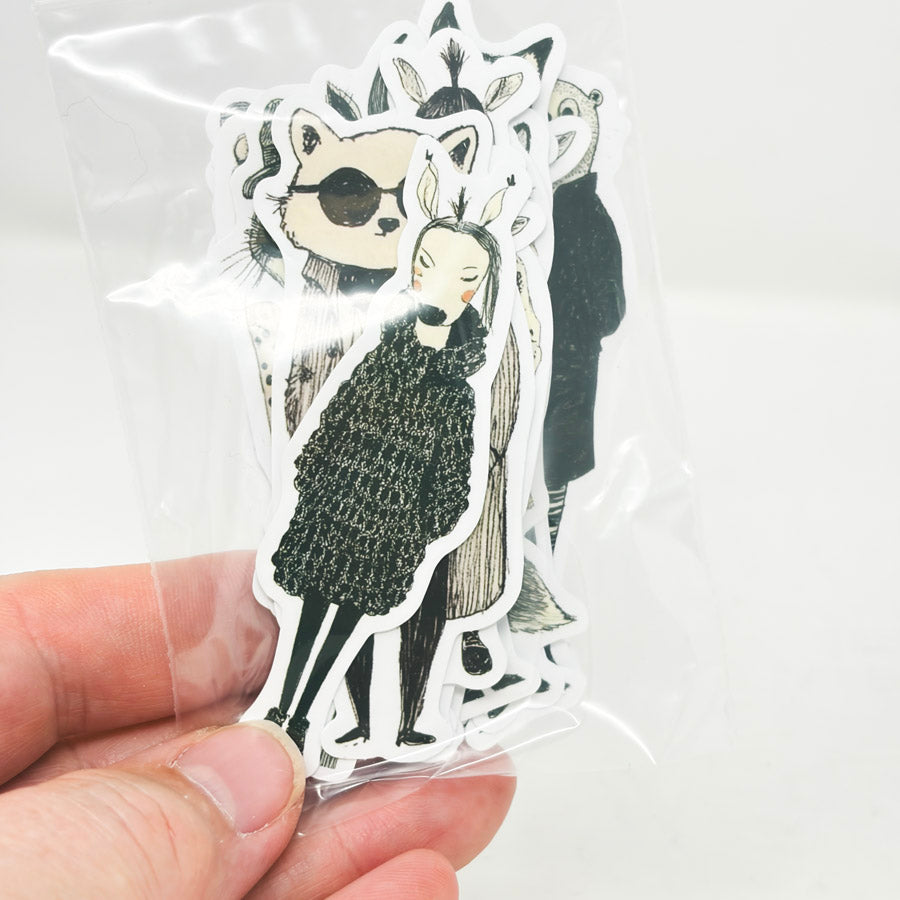 Autumn Animal Sticker Bundle