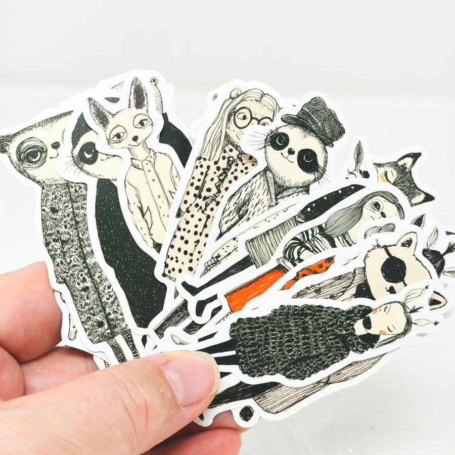 Autumn Animal Sticker Bundle
