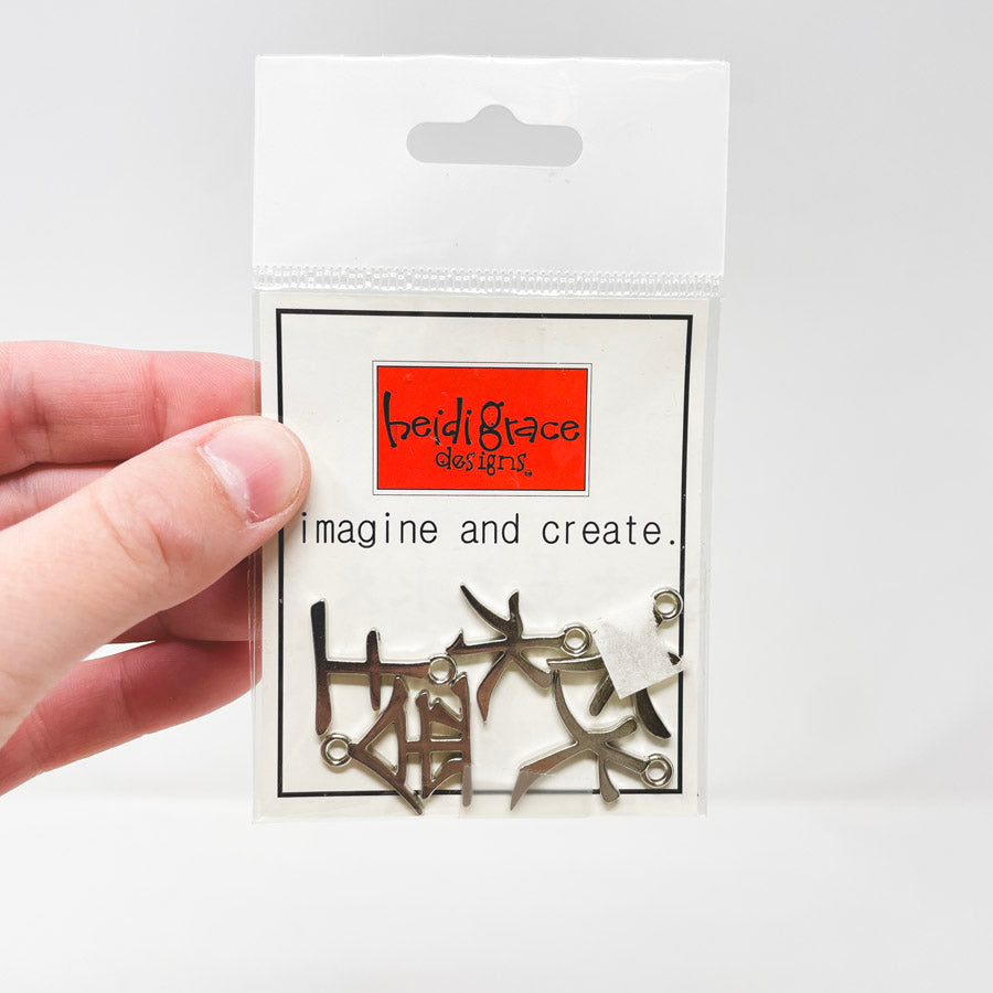 Heidi Grace Designs Chinese Character Paper Craft Charms