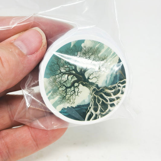Trees & Moons Circle Sticker Bundle