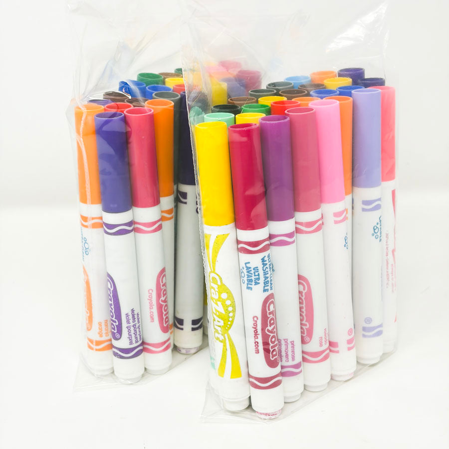 27 Asst. Broad Tip Kids Markers