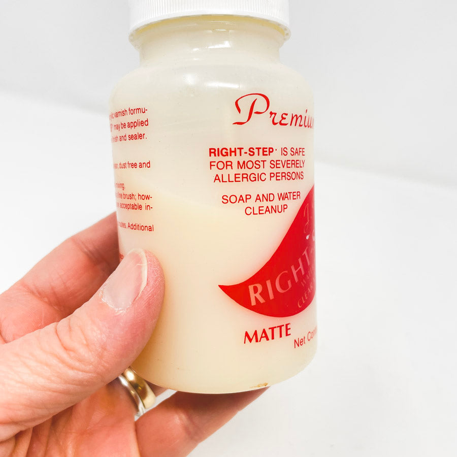 J.W.s Right-Step Water-Based Clear Varnish