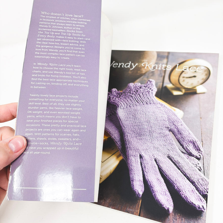 Wendy Knits Lace Book by Wendy D Johnson