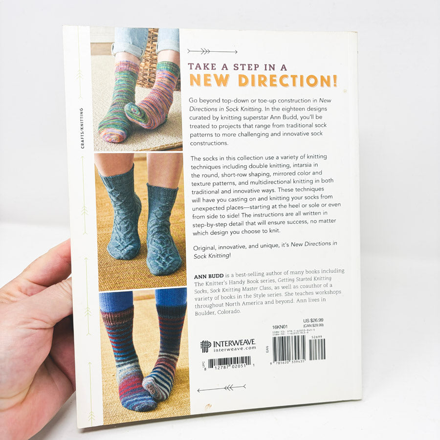 New Directions in Sock Knitting Book by Ann Budd