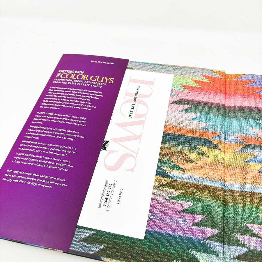 Knitting With The Color Guys Book – Fassett & Mably