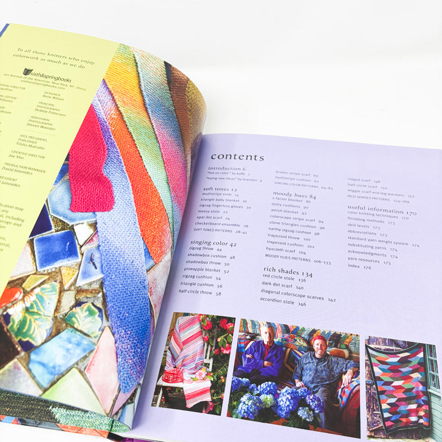 Knitting With The Color Guys Book – Fassett & Mably