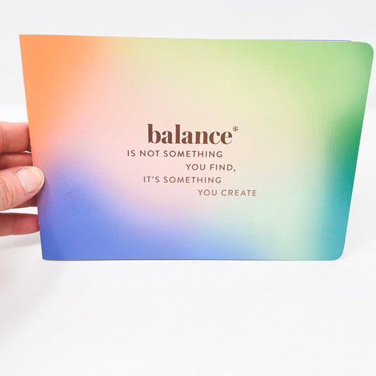 Balance Softcover Notebook Planner