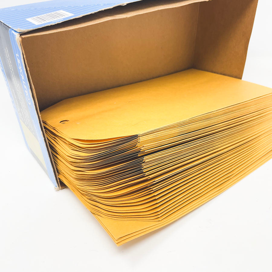 Colombian 6" x 9 " Kraft Clasp Envelopes