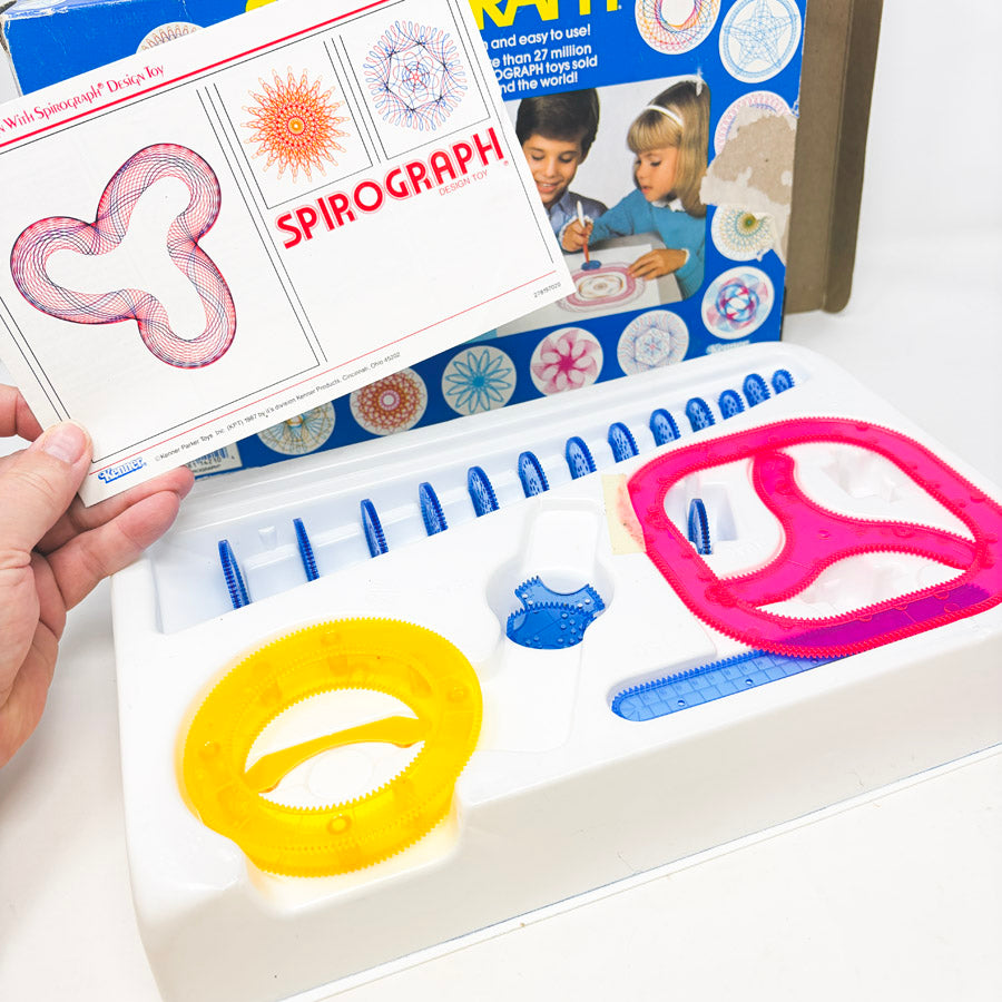 Vintage 1986 Kenner Spirograph Toy (partial)