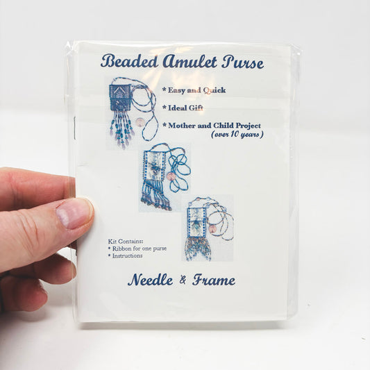 Needle & Frame Beaded Amulet Purse (no beads)