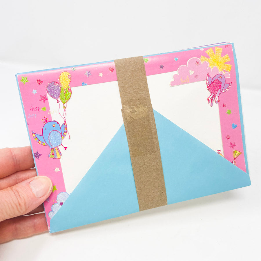 Colorful Birthday Card Bundle - Set of 6 Assorted Cards and Envelopes