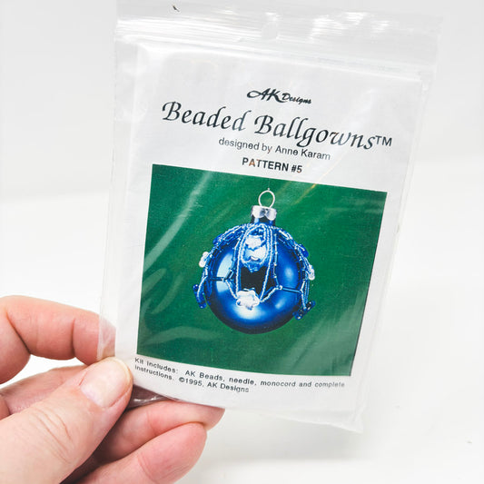 Beaded Ballgowns Ornament Embellishment Kits