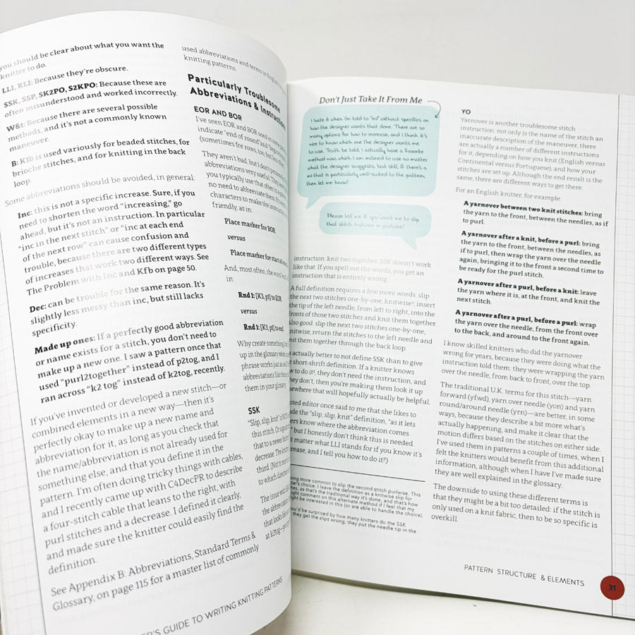 The Beginner's Guide to Writing Knitting Patterns Book by Kate Atherley