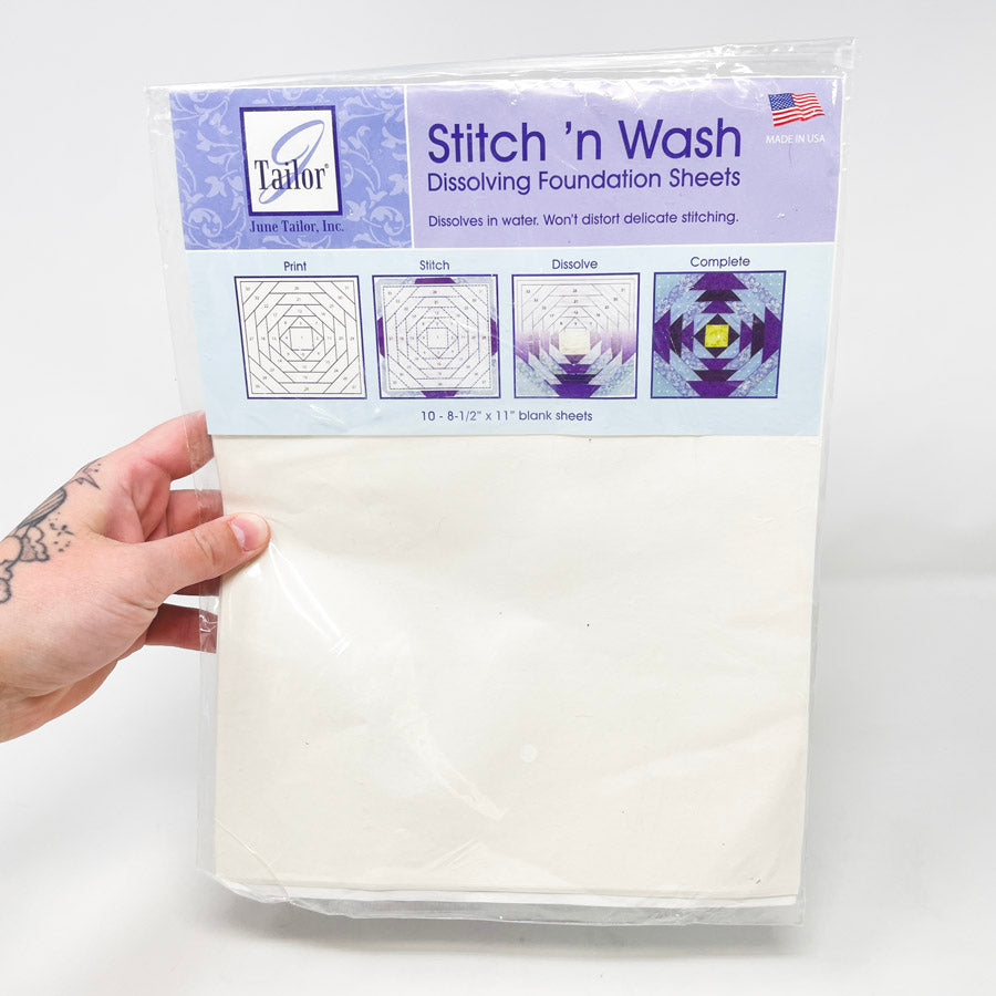 June Tailor Stitch and Wash Dissolving Foundation Sheets
