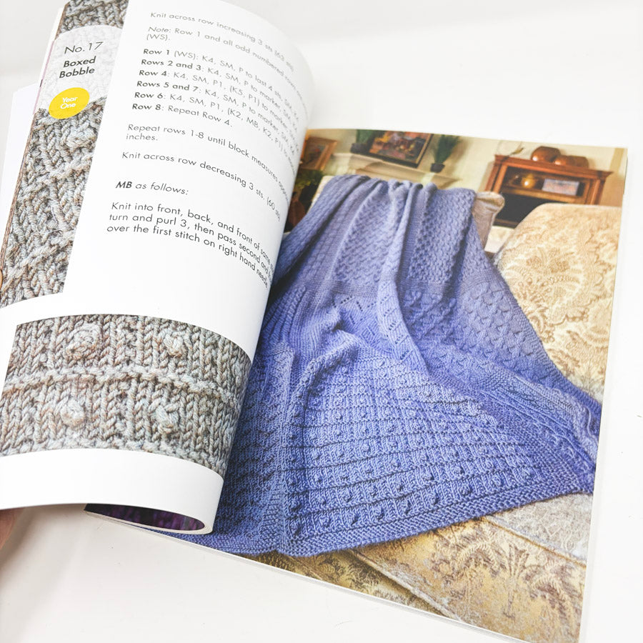 The Block-a-Month Afghan Knit-a-Long Book by Carolyn Smith