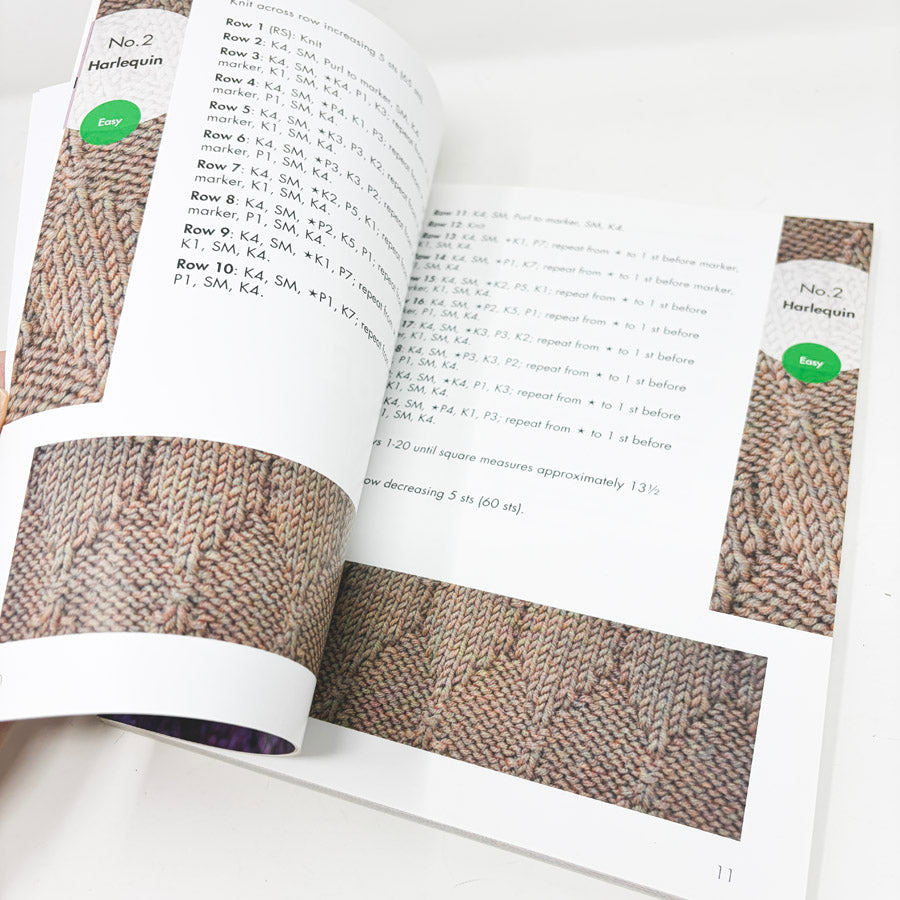 The Block-a-Month Afghan Knit-a-Long Book by Carolyn Smith