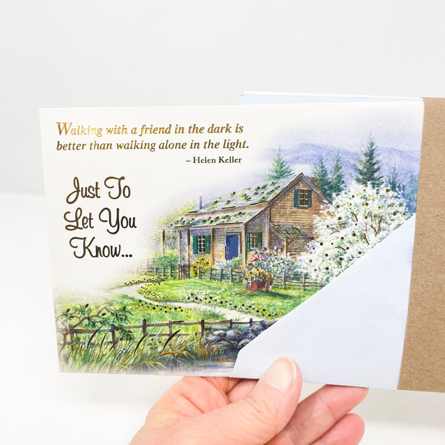 Set of 7 Assorted Greeting Cards with Envelopes