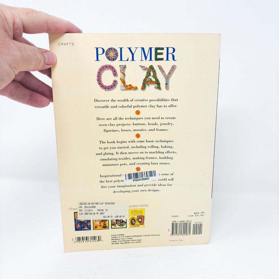 The Polymer Clay Techniques Book by Sue Heaser