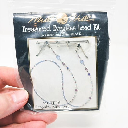 Mill Hill Treasured Eyeglass Lead Kit – Sapphire Amethyst