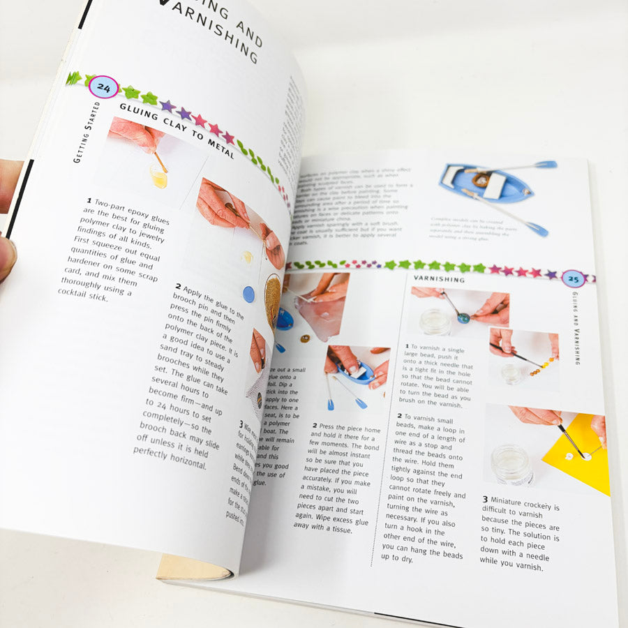The Polymer Clay Techniques Book by Sue Heaser