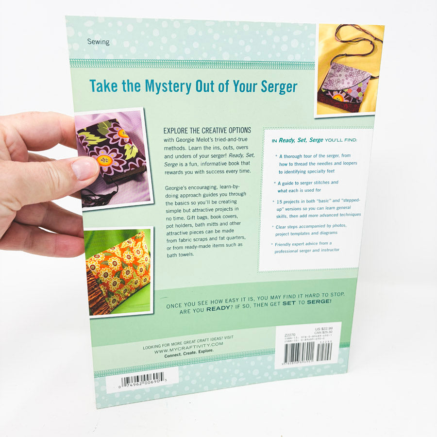 Ready Set Serge Book by Georgie Melot