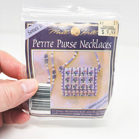 Mill Hill Petite Purse Necklace - Provincial Floral