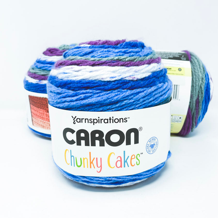 Blueberry Pudding Caron Chunky Cakes Yarn 9.8 oz (1)