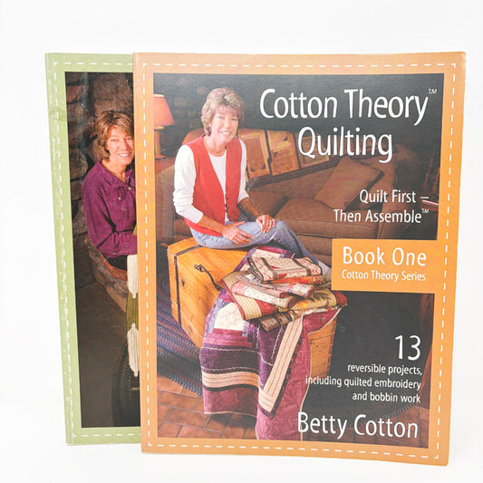 Cotton Theory Quilting Books by Betty Cotton