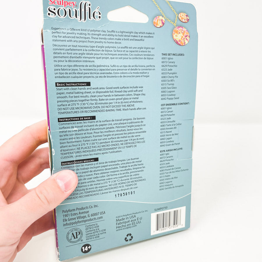 Sculpey Souffle Oven-Bake Clay (Partial)