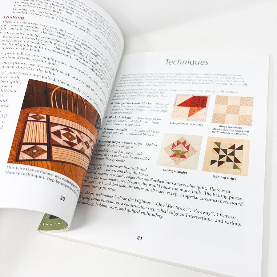 Cotton Theory Quilting Books by Betty Cotton
