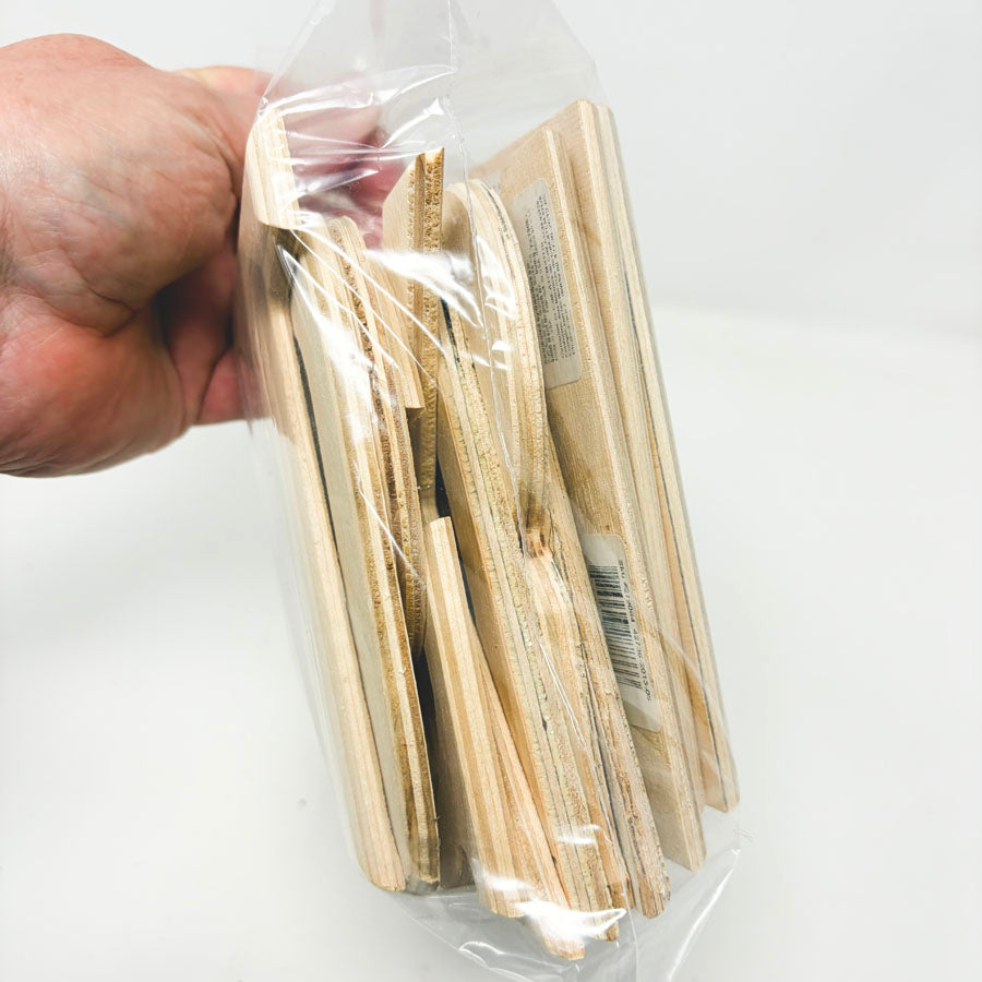 Large Unfinished Wood Alphabet Variety Bundle