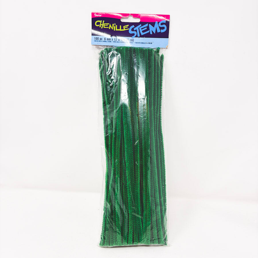 Darice Chenille Stems Green