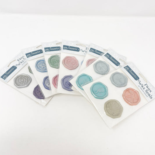 Sonnets - Faux Wax Seal by Sharon Soneff